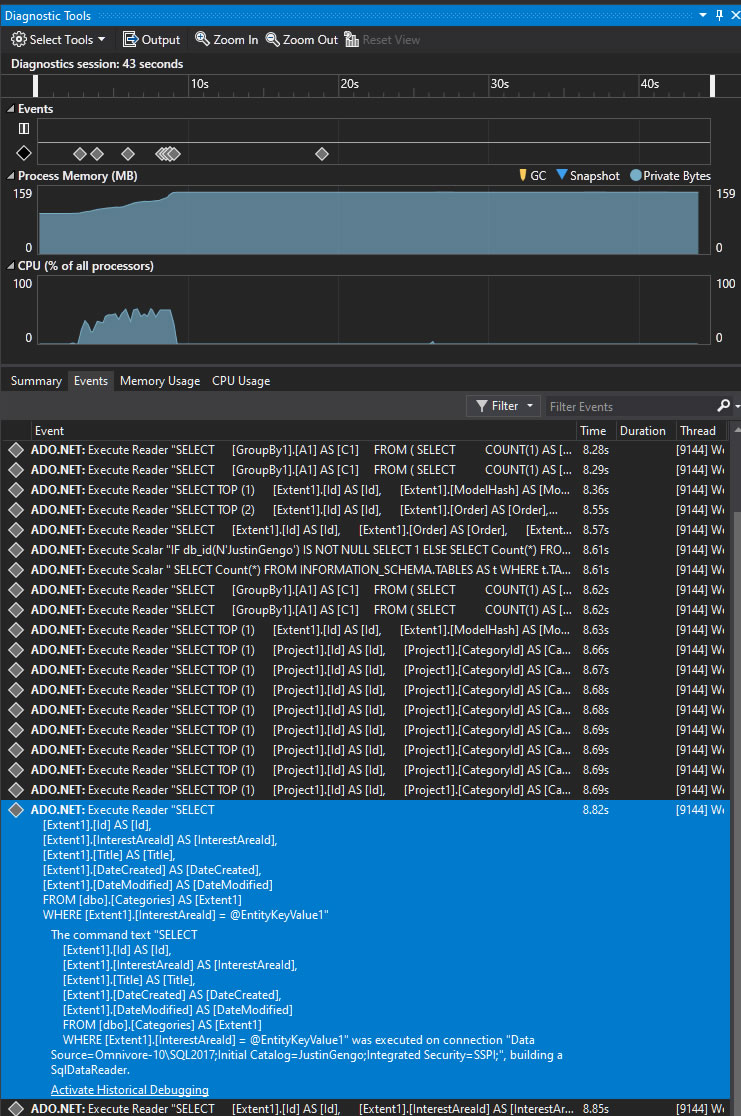 See SQL Generated by LINQ